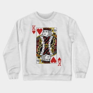 King of Hearts Crewneck Sweatshirt